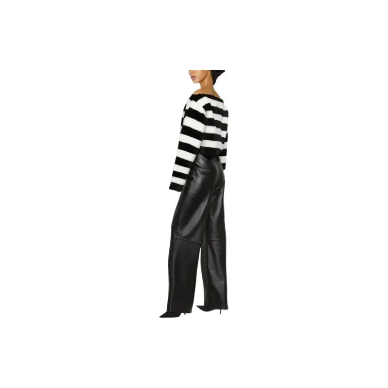 BALMAIN Boat neck Striped Jumper-3