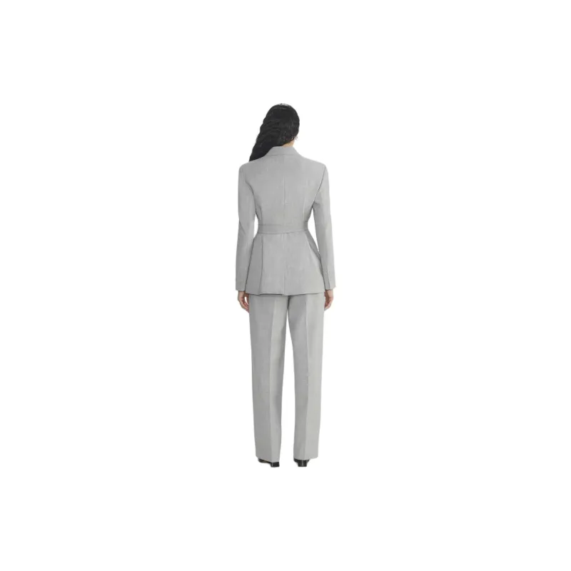 ARITZIA Babaton Innovate Blazer Business Suit Women's Heather Chrome Gray-4