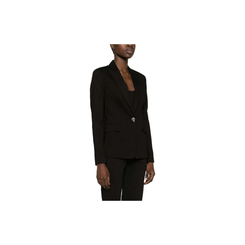 PINKO SS24 Business Suit Coat Women's Black-3