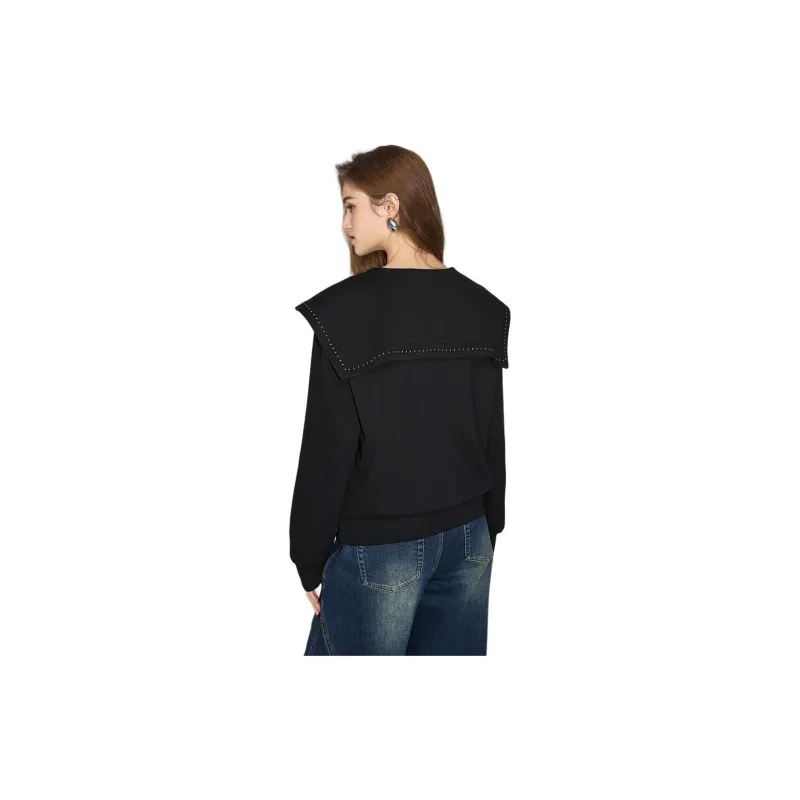 Bethine Sweatshirt Women's Black-2