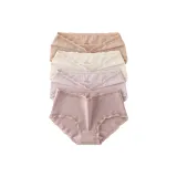 Light Beige Yellow-Coral Orange-Elegant Pink-Smoke Pink (4 Pack)