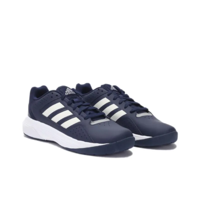 Adidas Cloudfoam Ilation Slip Resistant Cushioning Low Top Basketball Shoes Men's Blue-1