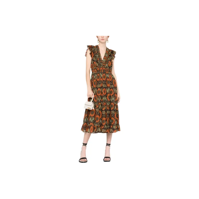 Ulla Johnson Naiya Abstract print Dress-1