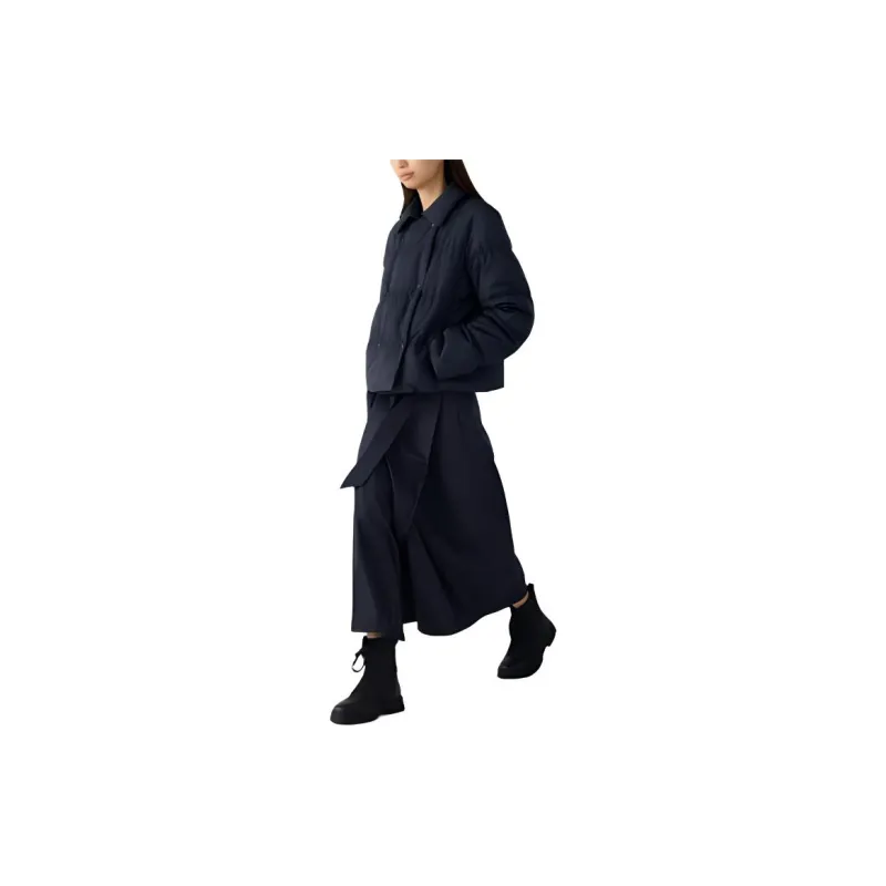UNIQLO C Collection Down Jacket Women's Navy-2