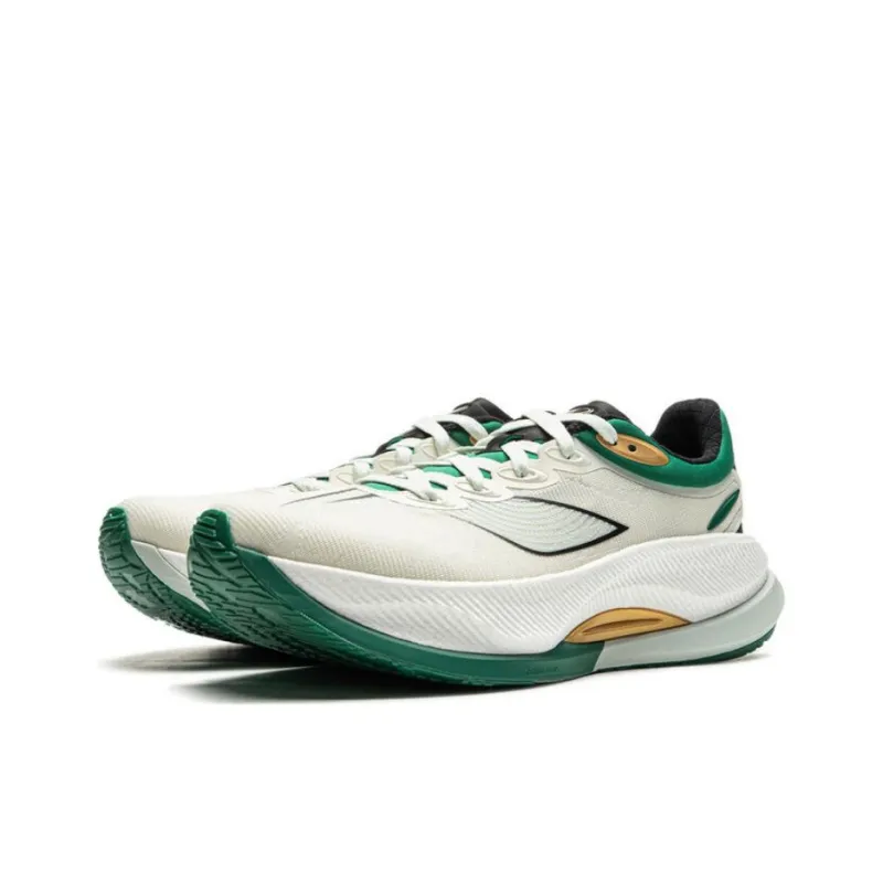 LiNing Yueying 4PRO Wear Resistant Slip Resistant Low Top Training Running Shoes Men's White Green-2
