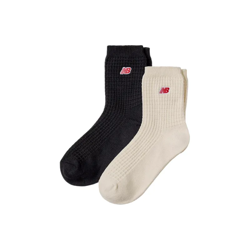 New Balance Ankle Waffle Knit Ankle Socks Unisex 2 Pack-1