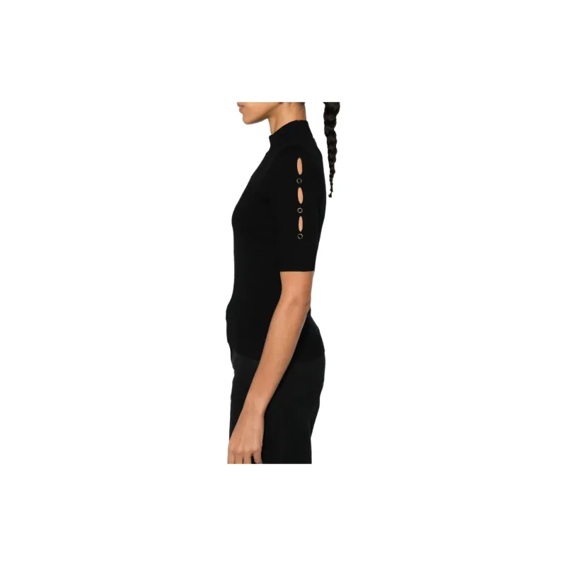 Twinset Cut out Stud detail Sweater-4