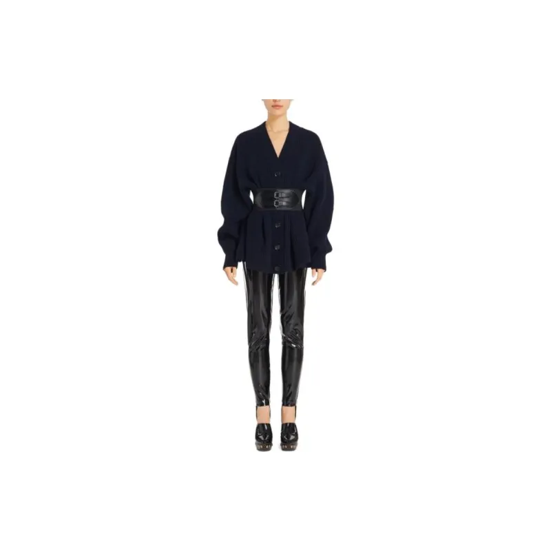 Alaia Sweaters Women's Navy Blue-1