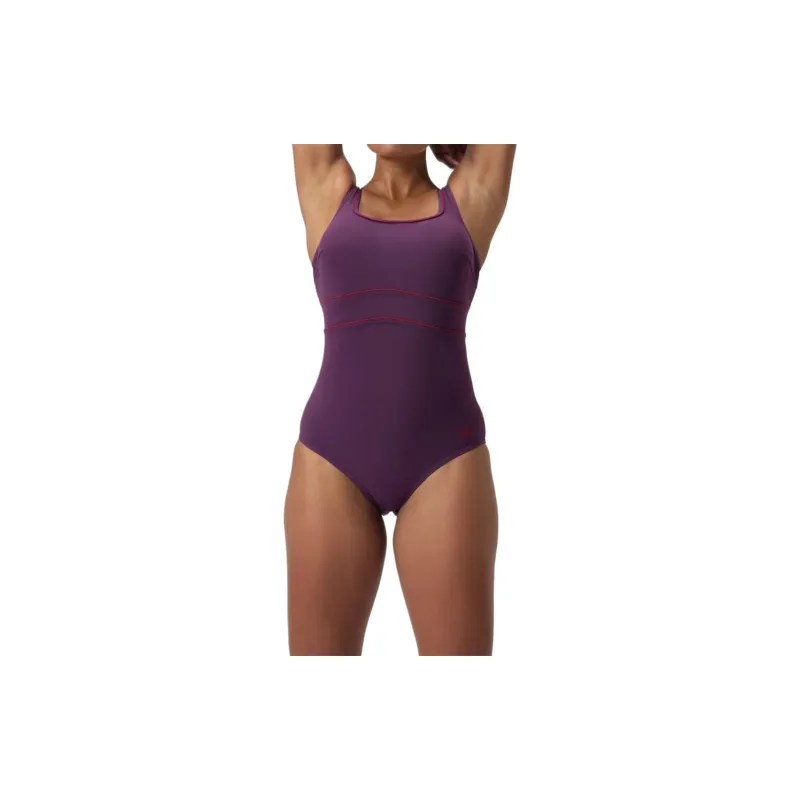 Speedo Shaping Contour Eclipse Swimsuit One-piece Swimsuit Women's Purple-2