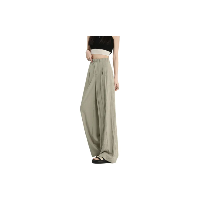 【dme】 Casual Pants Women's Light Pea Green-1