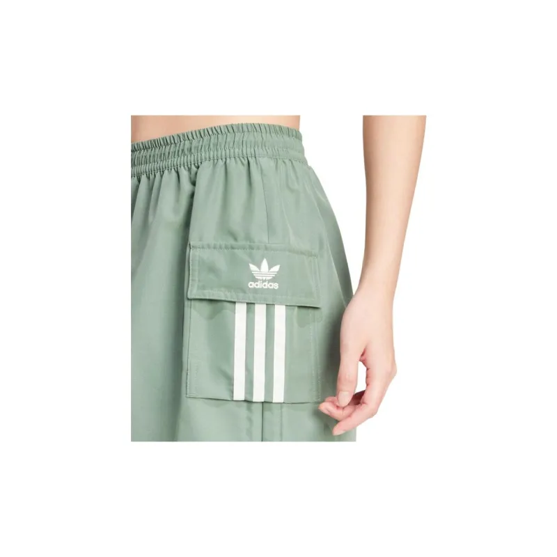 Adidas Originals Short Cargo Skirt Cargo Short Skirts Women's Trace Green-4