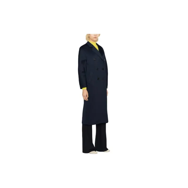 MaxMara Coats Women's Marine Blue-3