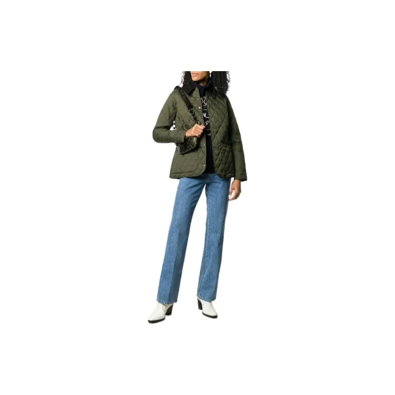 BARBOUR Annandale Quilted Press Stud Fastened Jacket-7