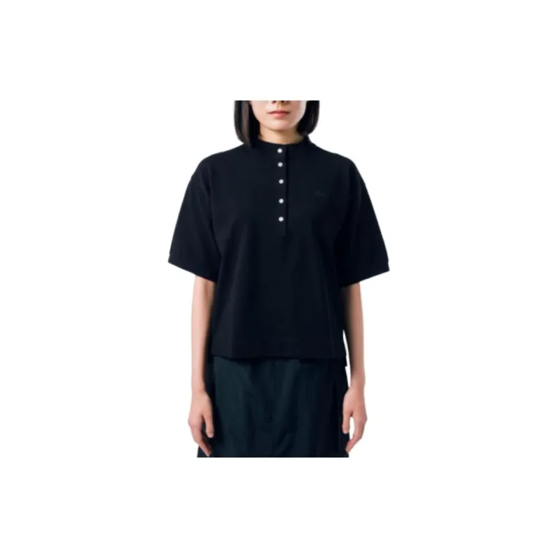 LACOSTE Polo Shirt Women's Black-2