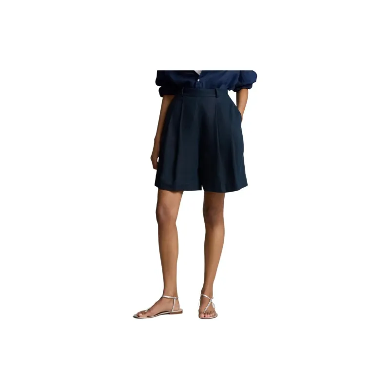 Polo Ralph Lauren Pleated High-waisted Shorts-2