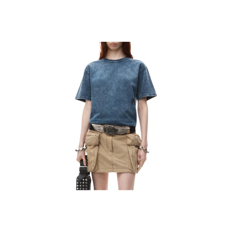 Alexander Wang Puff Logo Jersey T-Shirt-3