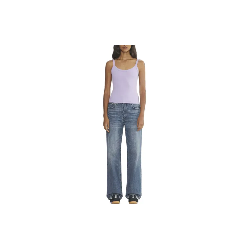 ARITZIA Tna HomeStretchTM Scoopneck Cami Tank Camisole Women's Lavandin/Lavender-1