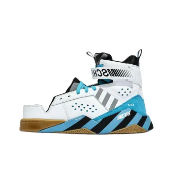 MSCHF High Top Casual Shoes Unisex White Blue