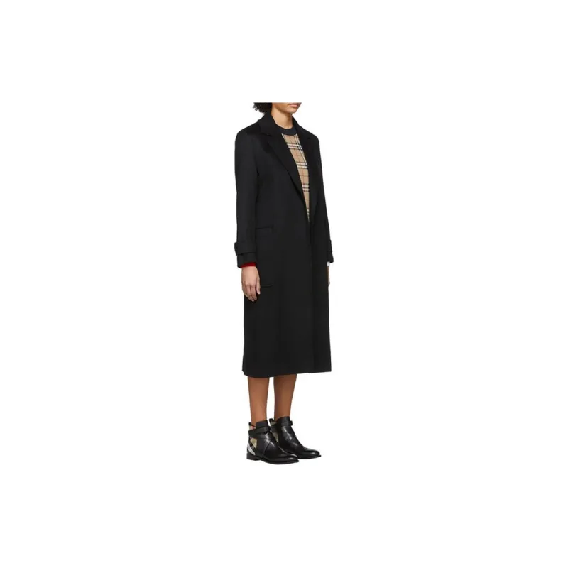 Burberry Trench Coat Women's Black-3