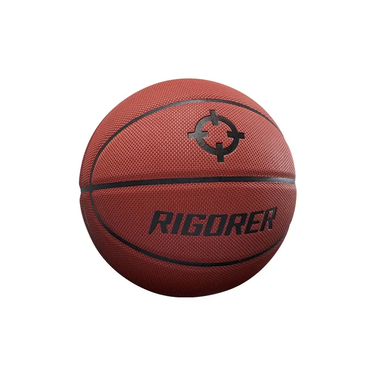 RIGORER PU Basketball Brown Size 7 Ball Training Unisex-1