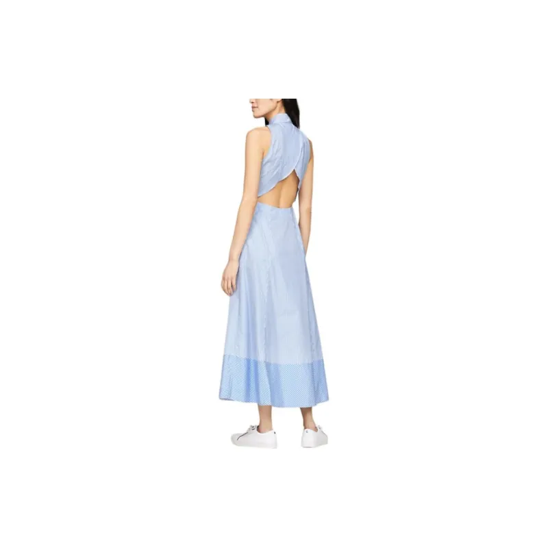 Tommy Hilfiger Sleeveless Dress Women's Blue-3