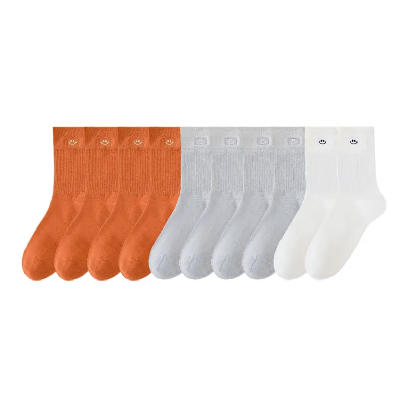 Lan Miao Mid Calf Socks Women's 10 Pack-8