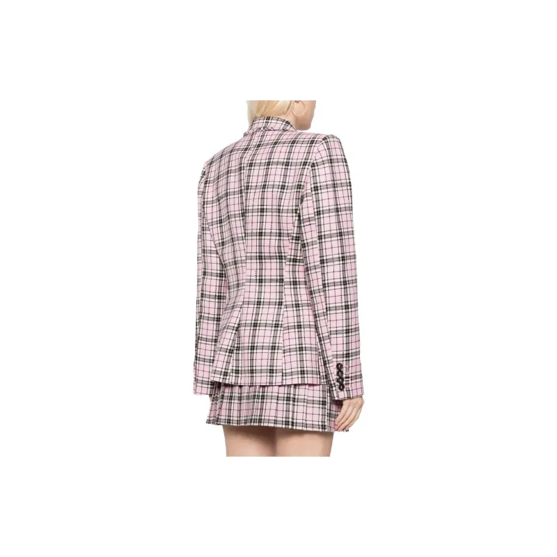 GIUSEPPE DI MORABITO Check-pattern Peak-lapels Blazer-2