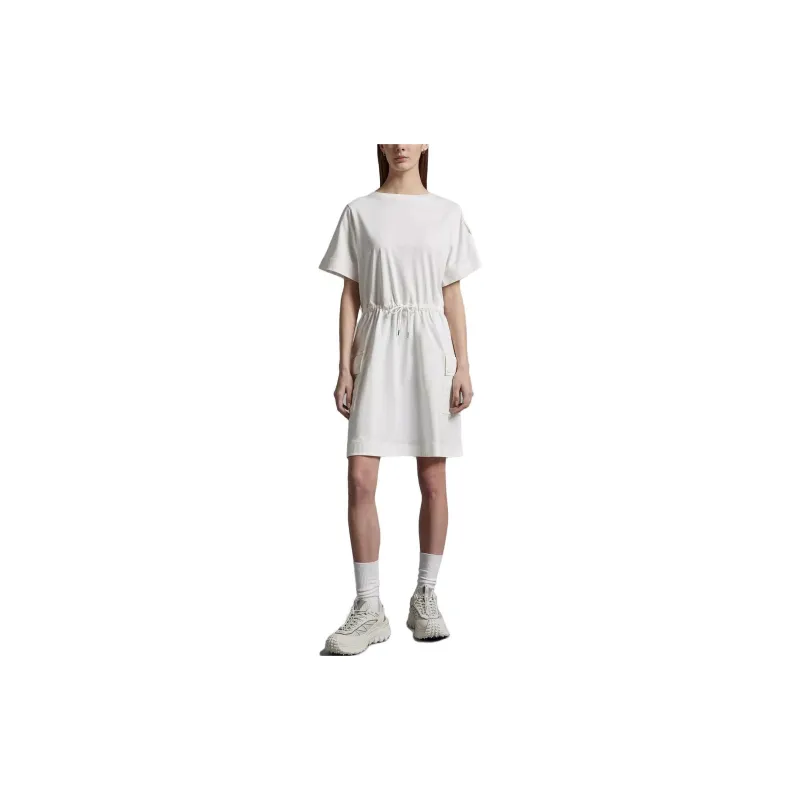 Moncler Drawstring-waist T-shirt Dress-1
