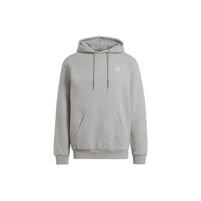 Adidas Sweatshirts Men Gray Sweatshirt+Shopping Bag-1