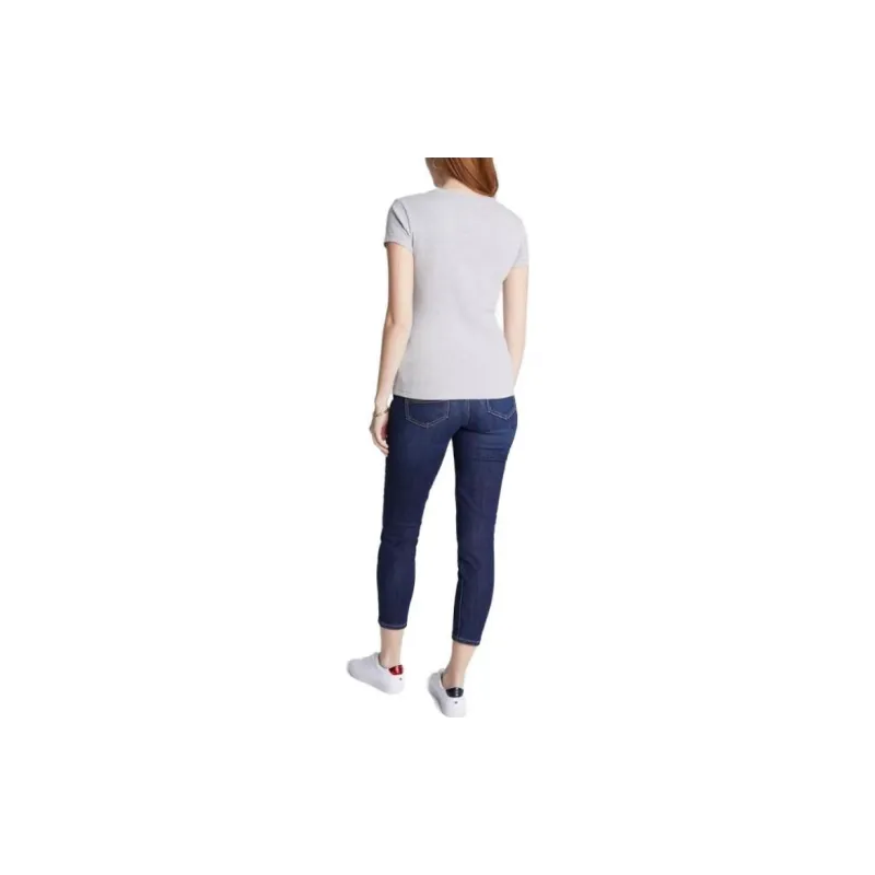 Tommy Hilfiger Essential Favorite Crewneck T Shirt Women's Gray-1