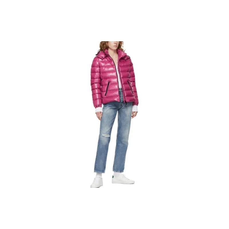 Moncler Women's Bady Short Down Jacket Amaranth Pink-2