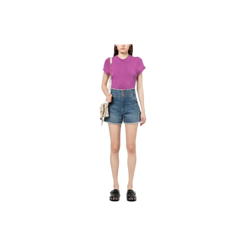 Ulla Johnson Arden Knit Crop Top-1