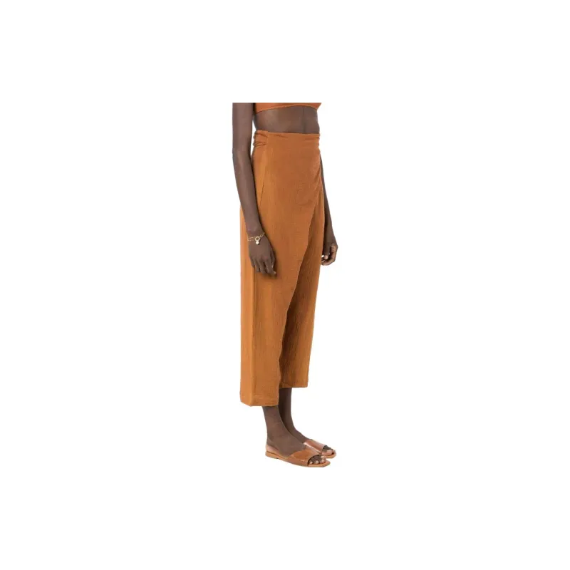 Lenny Niemeyer Tie-waist Cropped Trousers-3