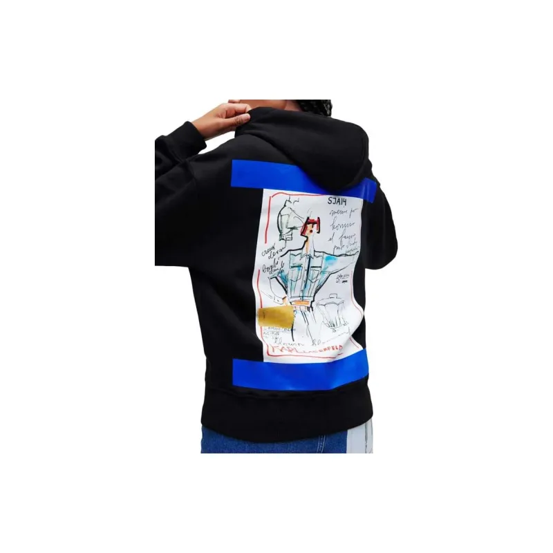 KARL LAGERFELD / Karl Lagerfeld Jeans Archive Logo-print Hoodie-2