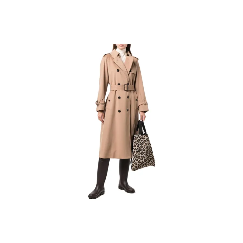 Mackintosh Trench Coats Women's Khaki-1