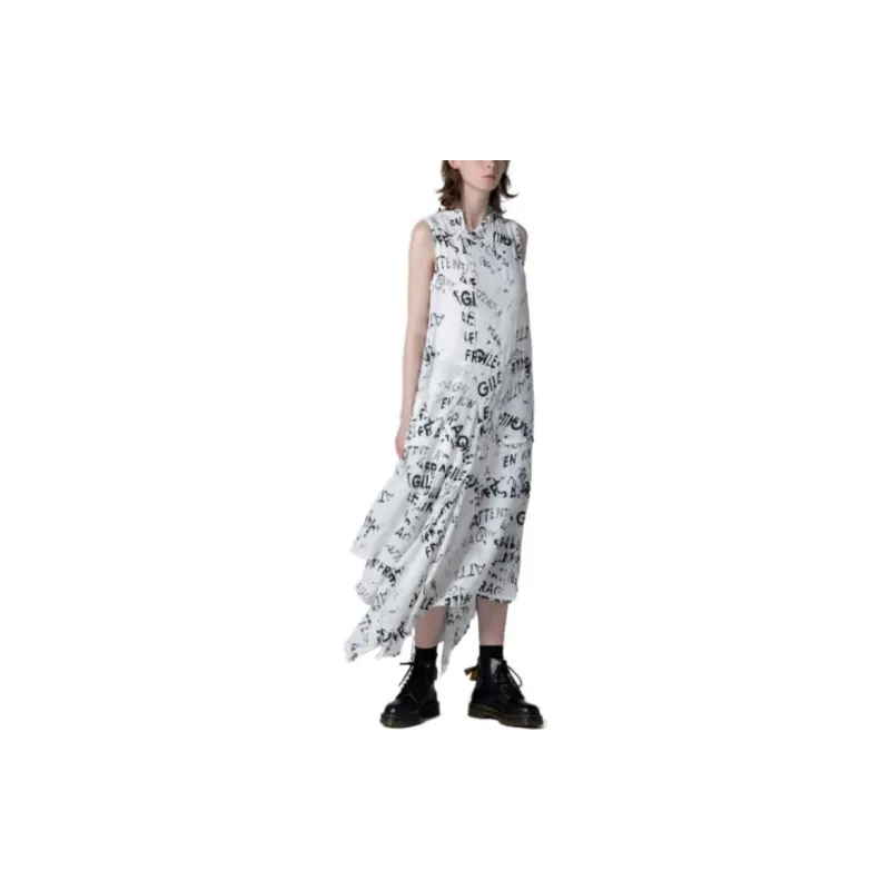 Yohji Yamamoto Casual Long Skirts Women's White-2