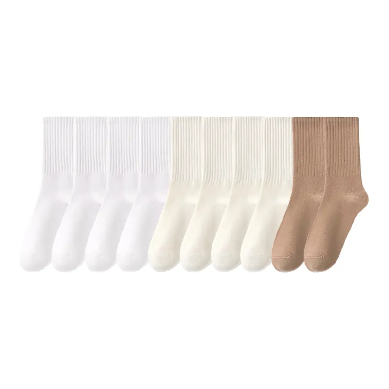 Lan Miao Mid Calf Socks Women's 10 Pack-4