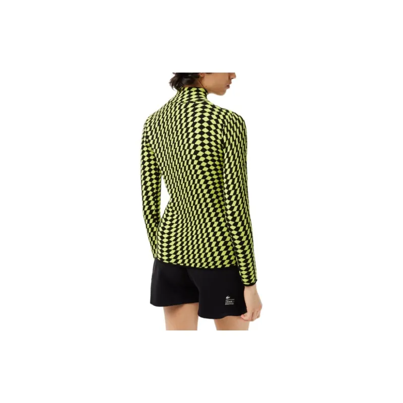 LACOSTE Sweatshirt Women's Yellow-5