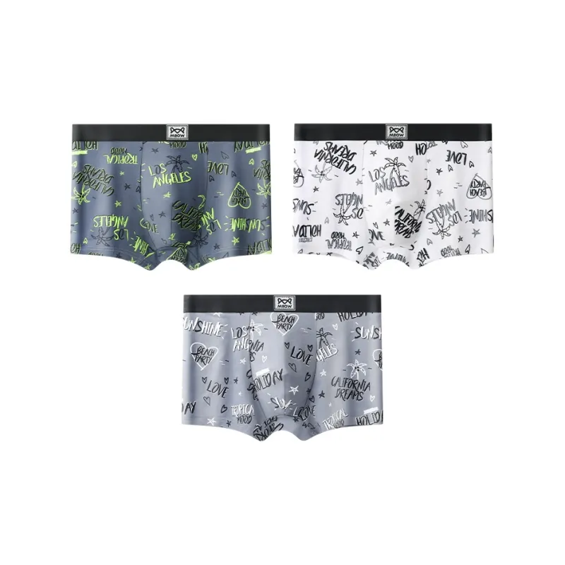 MIIOW Trend Party Series Underpants Men's 3 Pack-5