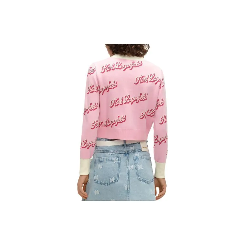 KARL LAGERFELD SS24 Knitwear Women's Pink-4