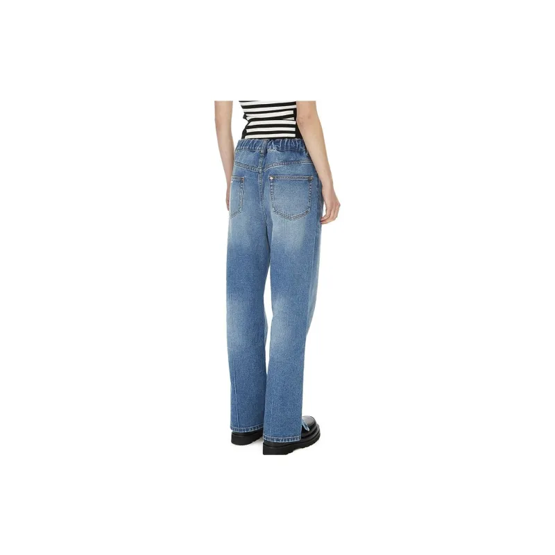 IMMI SS22 Wide Leg Jeans Spring And Summer Women's Blue-3
