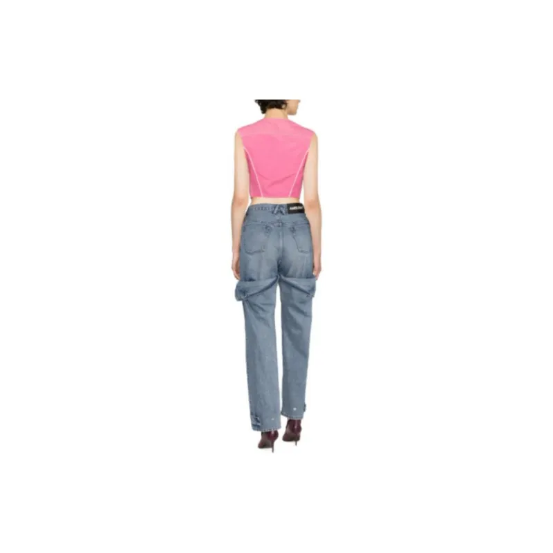 AMBUSH Detailed Straight leg Jeans-2
