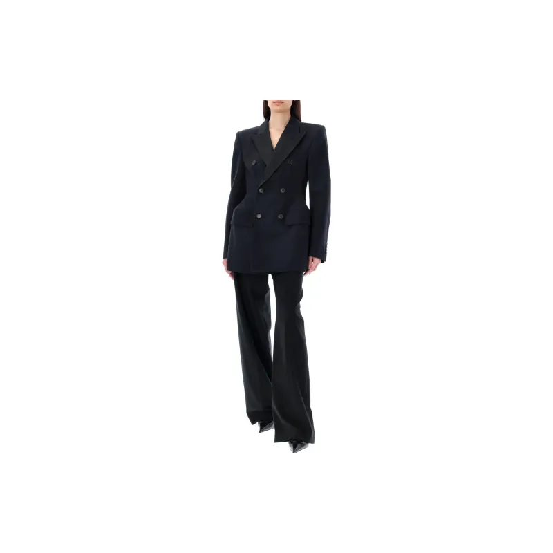 Balenciaga Hourglass Double-Breasted Jacket-3
