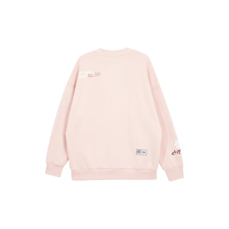 JACK JONES· x NBA Sweatshirt Unisex Flesh Pink-1