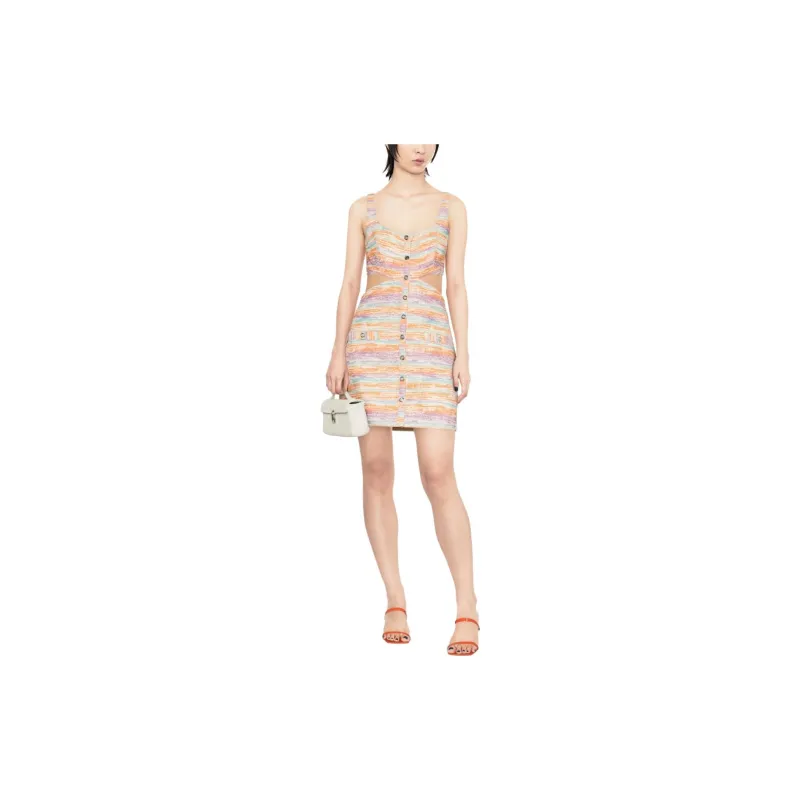 Maje Sleeveless Dresses Women's Pink-1