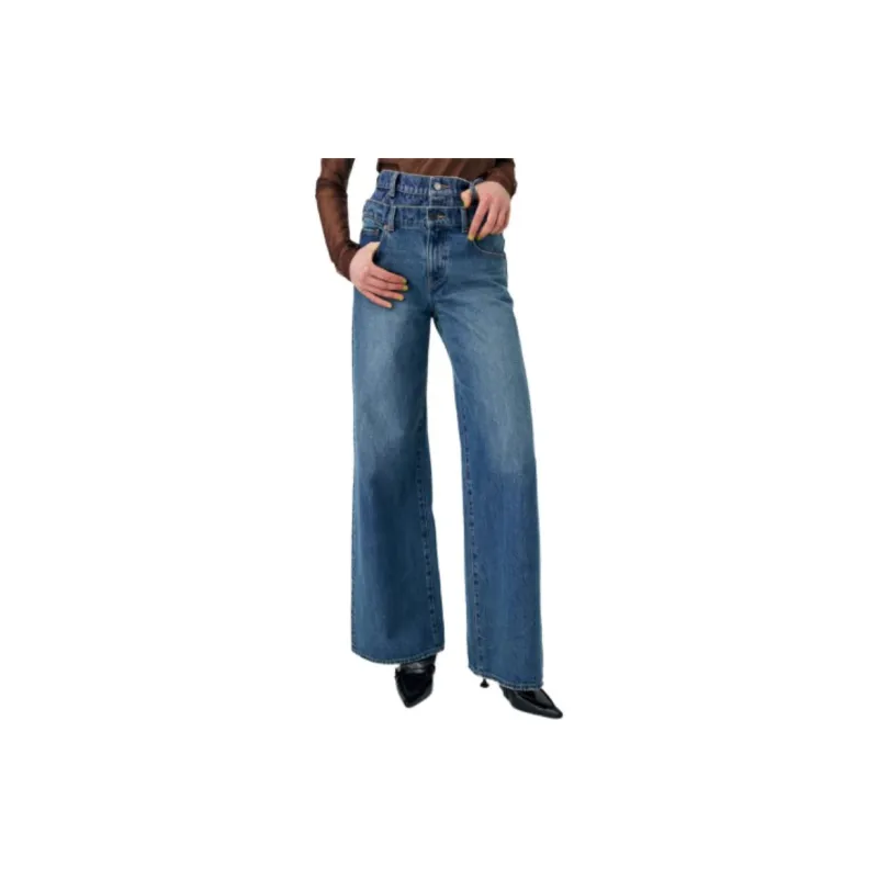 MOUSSY Jeans Women's Blue-4
