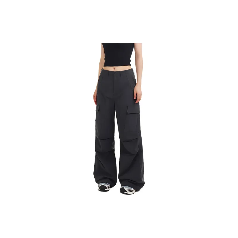 DESSUU Straight Fit Cargo Pants Women's-17