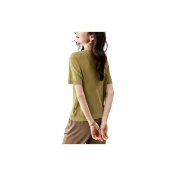 Mo Han Yi Mei Knitwear Women's Green