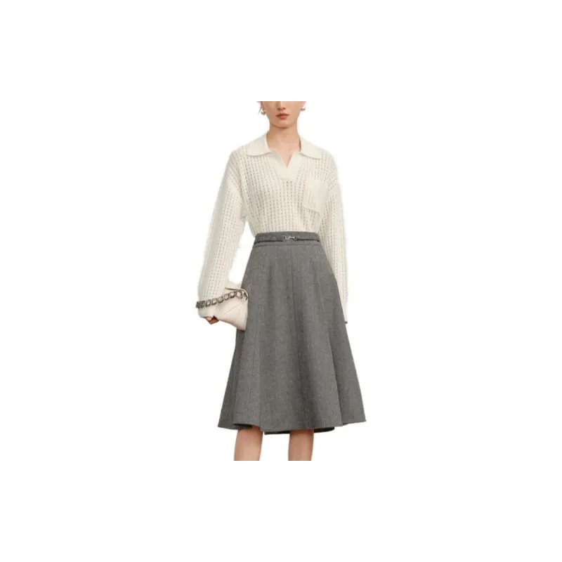 JZ. ANNAKRO Knitwear Women's White-3