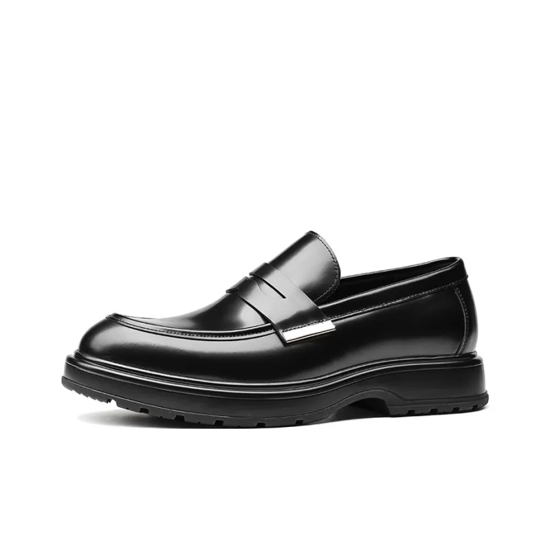 Bansley Loafers 3.4cm Men's Black-1